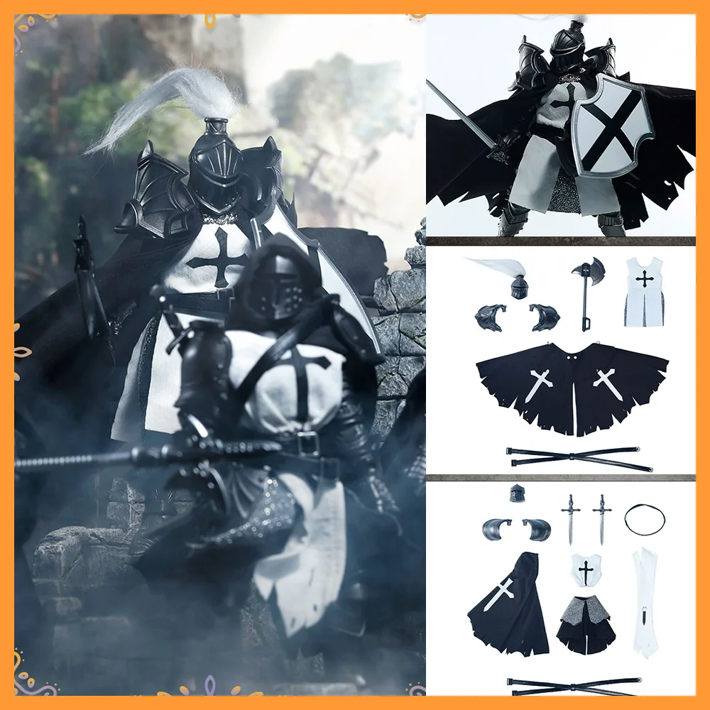 

【Только плащ】1/12 Four Knight Mythical Legions Monument Guardians Hero Brothers, набор плащ для 6,5-дюймовой экшн-фигурки, модель игрушки