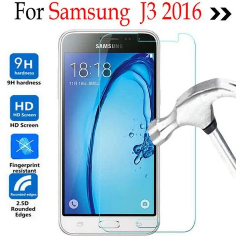 

For Samsung Galaxy J3 2016 J320 Tempered glass Screen Protector Cover On Samsung j3 6/J320/J320F/J320H/J3109 Protective Film