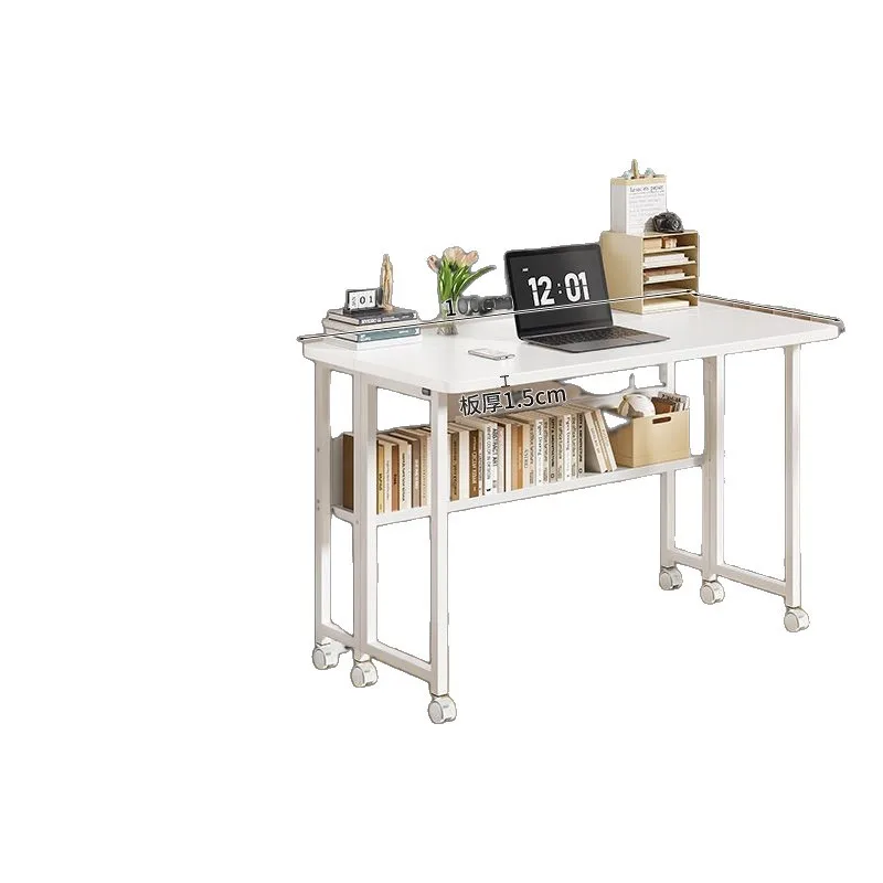 

Mobile desk, small-sized home computer desk, bedroom bedside table