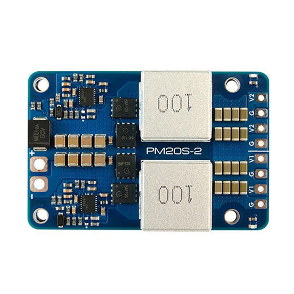 AB53 Power Module PM20S-2 9V-85V DC in 4-20S Lipo with Two Self-Contained Step-Down Voltage Regulators for RC FPV Drone