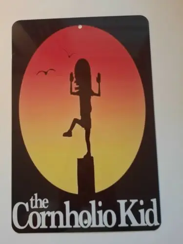 BEAVIS The Cornholio Kid 8x12 Metal Wall Sign
