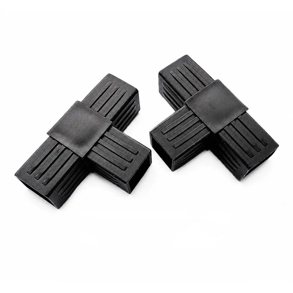 1Pcs 20/25/30mm Square Pipe Fitting 2/3/4/5-Way X-L-T Shape Plastic Pipe Connector ABS Plastic Six Way Channel ABS Connector