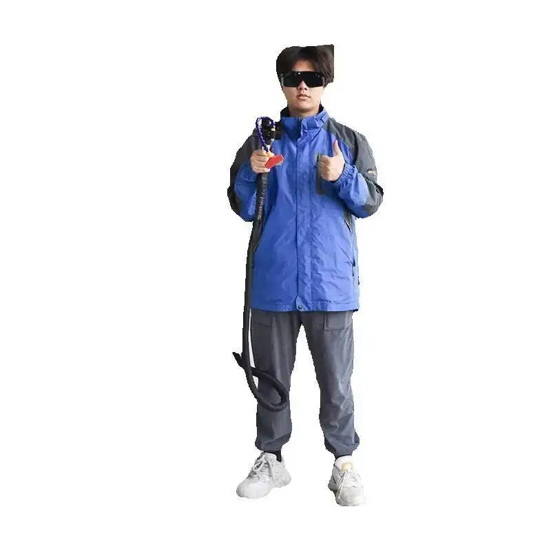 Star Product Handheld Pulse Fiber Laser Cleaning Rust Removal Hine For Metal Wood Varnish Painting Cleaner