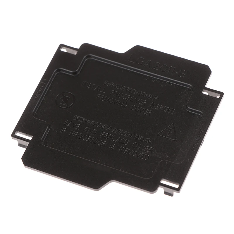 Universal LGA 2011-3 V3 2066 X99 X299 Motherboard CPU Socket Protection Shell Black Cover Pin Cover for LGA 2011 Motherboard