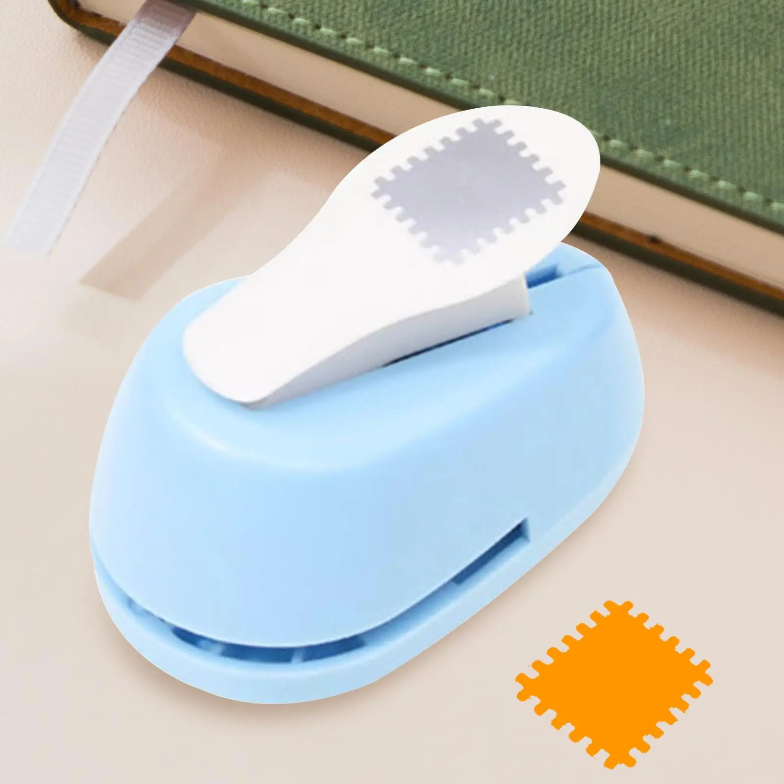 Stamp Puncher Manual Multi-purpose Scrapbooking Accessories Stamp Paper Punch for Cards Holiday New Year School Party Eve Cards
