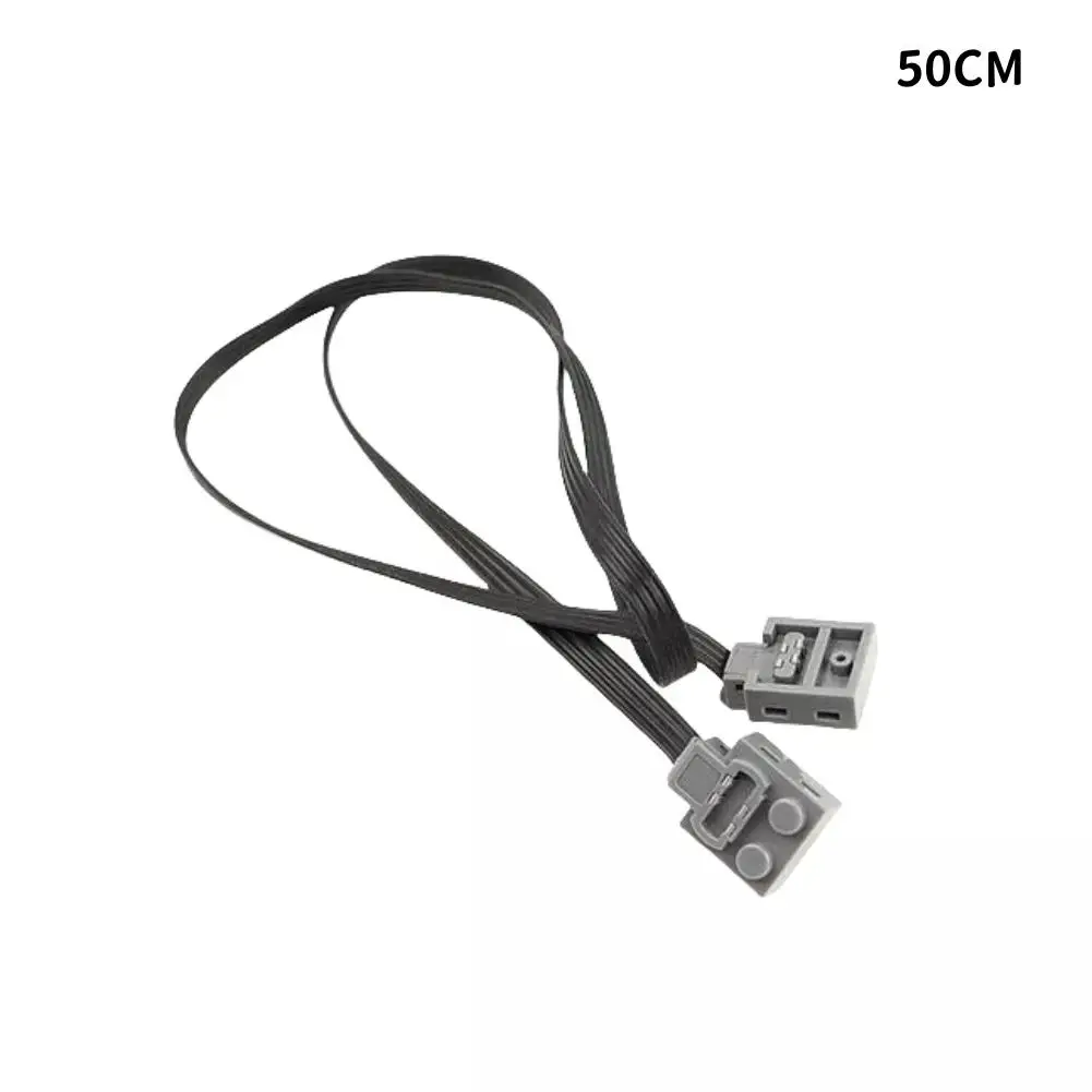 25cm 50cm Extension Wire MOC for Power Function Servo Motor IR Remote Control Receiver for 8871 8886 8293 Bricks Toy Fit Legoeds
