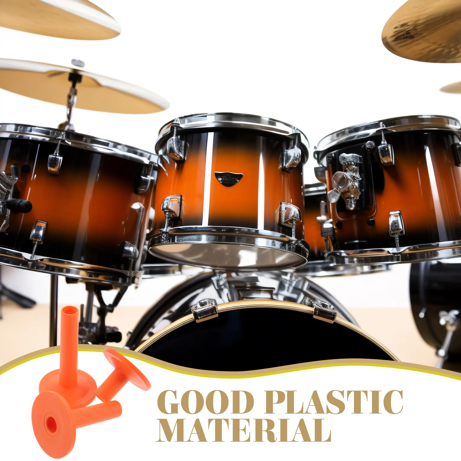 

12pcs Plastic Cymbal Sleeves Drum Accessories Replacement Stand Mount For Drum Kit Cymbal Tube Sleeve Protection