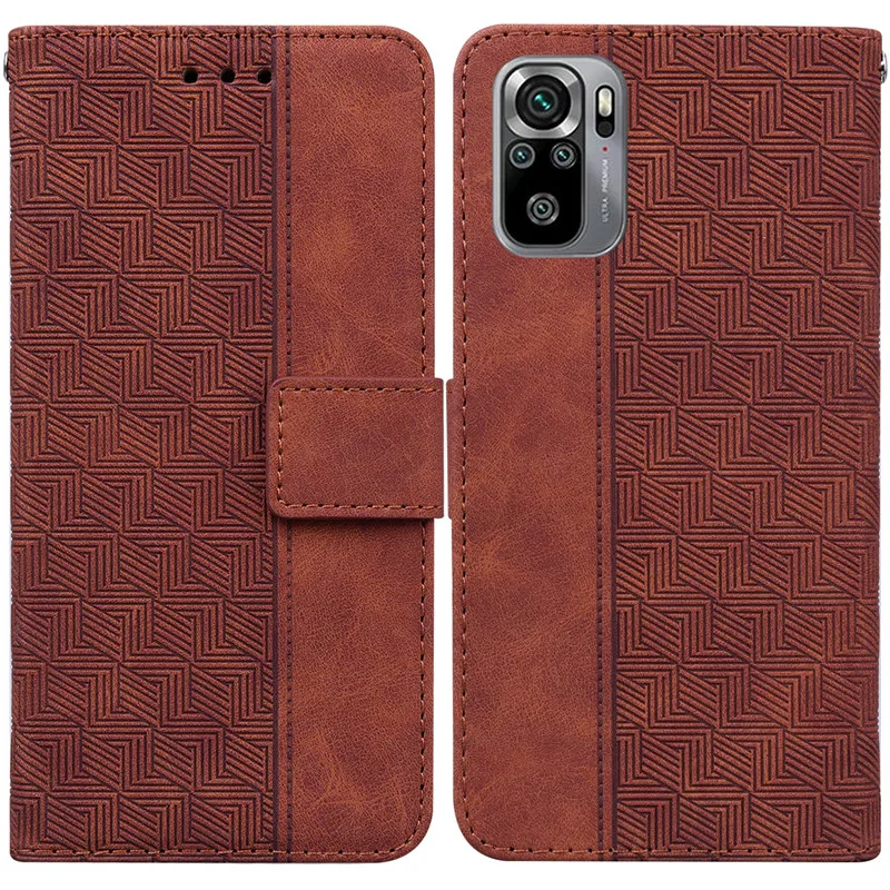 Leather Case For Xiaomi Redmi Note 10 Magnetic Flip Wallet Case Cover For Redmi Note 10 4G Note10S Note10 S Card Slot Phone Case