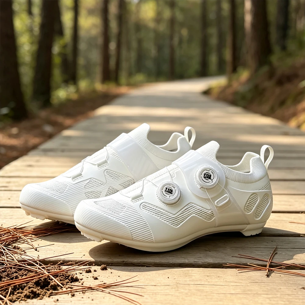 サイクリングシューズ更新モデル MTB バイク男性レーシング - Women Shoes Model のレビューと価格
