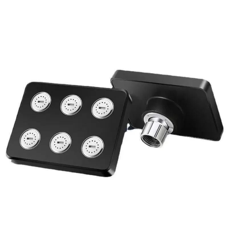 Hogedruk regendouchekop Magische waterstroom Regendouche Mini Top Spray Waterbesparende douche Badkameraccessoires