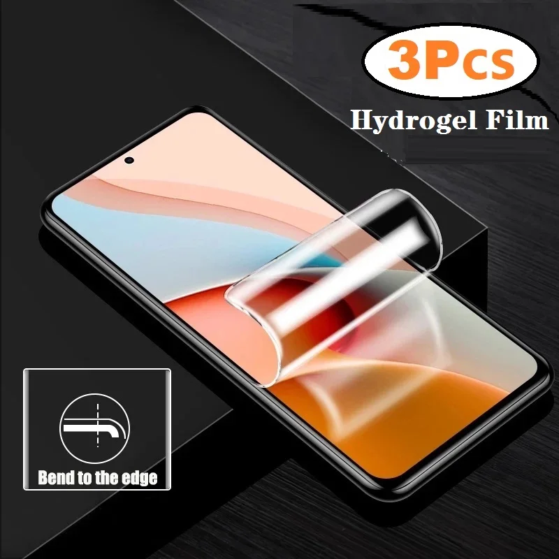 

3Pcs Hydrogel Film For Xiaomi Redmi Note 14 Pro Plus Screen Protector