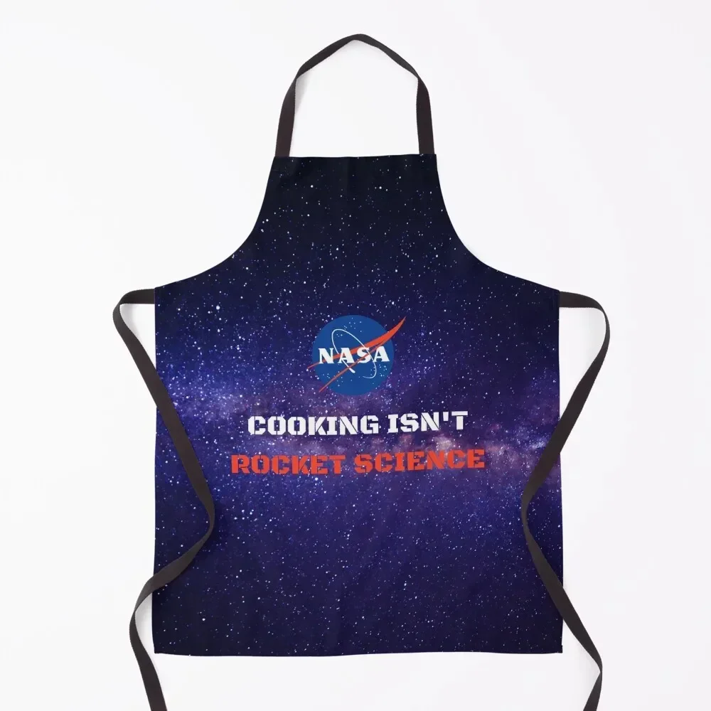 

cooking isn't rocket science Apron Camping Kitchen accessories japanese style Womens Dresses Apron