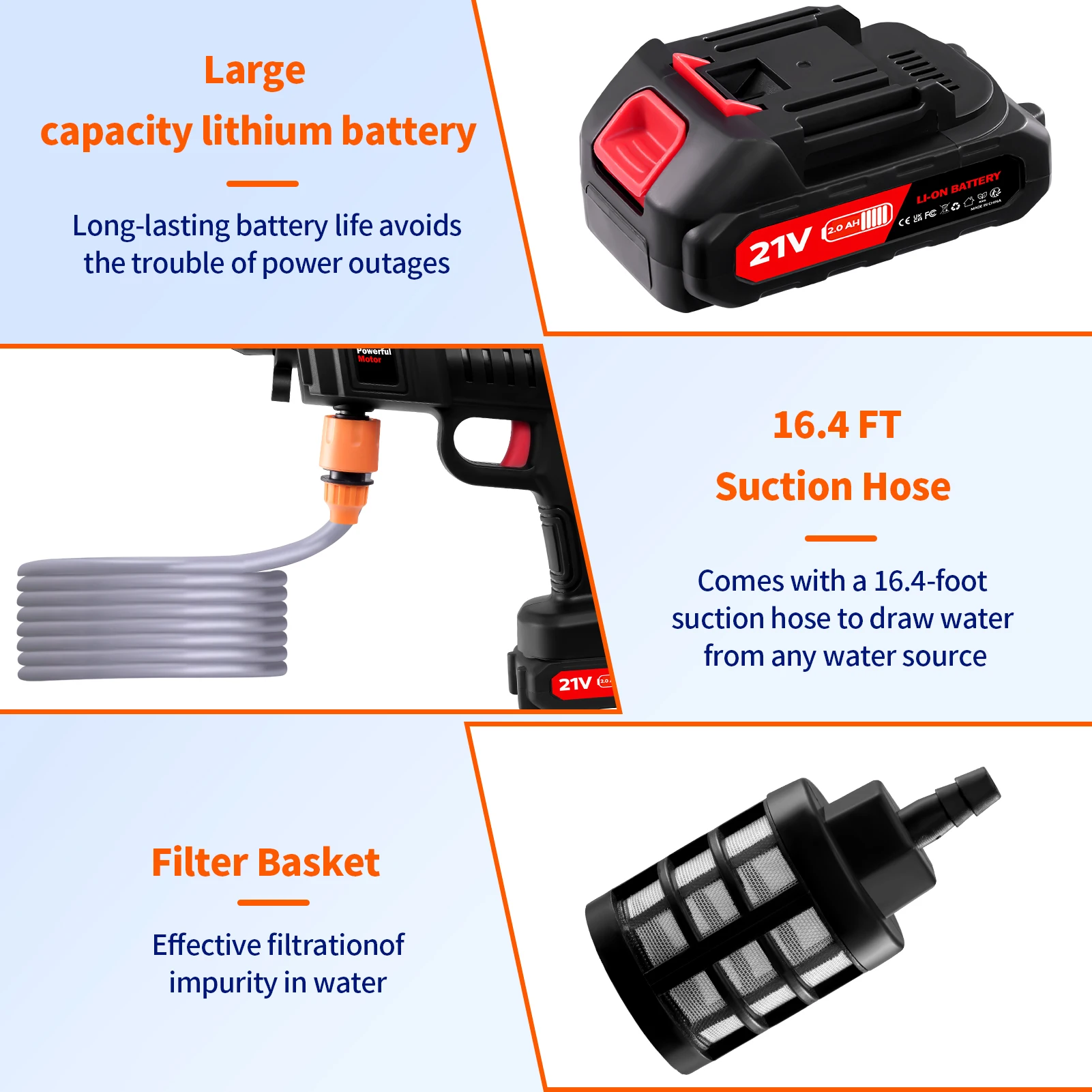 Cordless Pressure Washer 3000W - Pressure Washer 3000Psi recension och pris