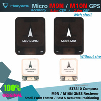 Holybro Micro M10 / M9N GPS with IST8310 Compass Ceramic Patch Antenna 1.5/2.0m CEP Accuracy for RC Airplane FPV Freestyle Drone