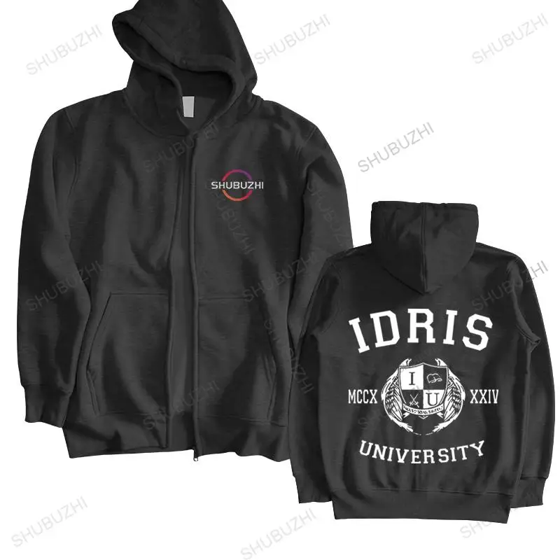 New Idris University Shadowhunters hoody Men Lightwood 13 Herondale 91 Lightwood 89 Printing hooded coat Us Plus sweatshirt