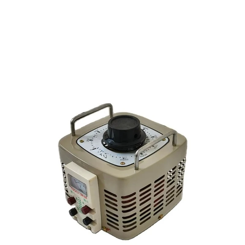 Estabilizador de voltaje de contacto de transformador automático monofásico AC Variac serie 2KW 3KVA 5KVA 220V