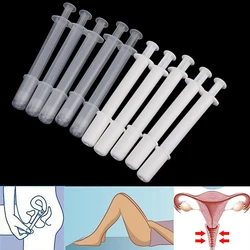 5Pcs/set Clear Vaginal Applicator Lubricant Injector Syringe Lube Anal Nasal Launcher For Health Care Sex Acts Cure