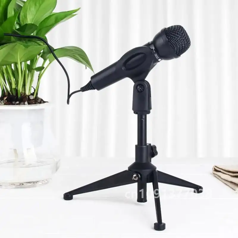 2024-Microphone Stand with Black Telescopic Rotation Beautiful Base Stable Fashionable and beautiful 1CM-2CM-3CM