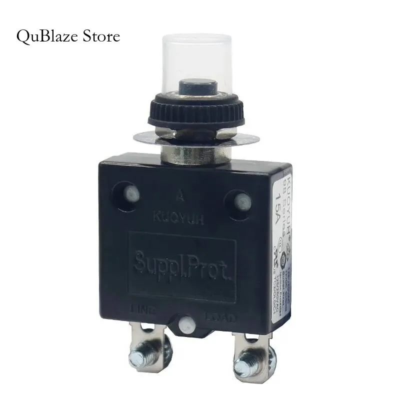 

1PCS NEW KUOYUH 98 Series 7A 8A 9A 15A 10A 24A 25A 30A 35A 40A 45A 50A Overload Overcurrent Protector 4.5 Reset Switch Fuse