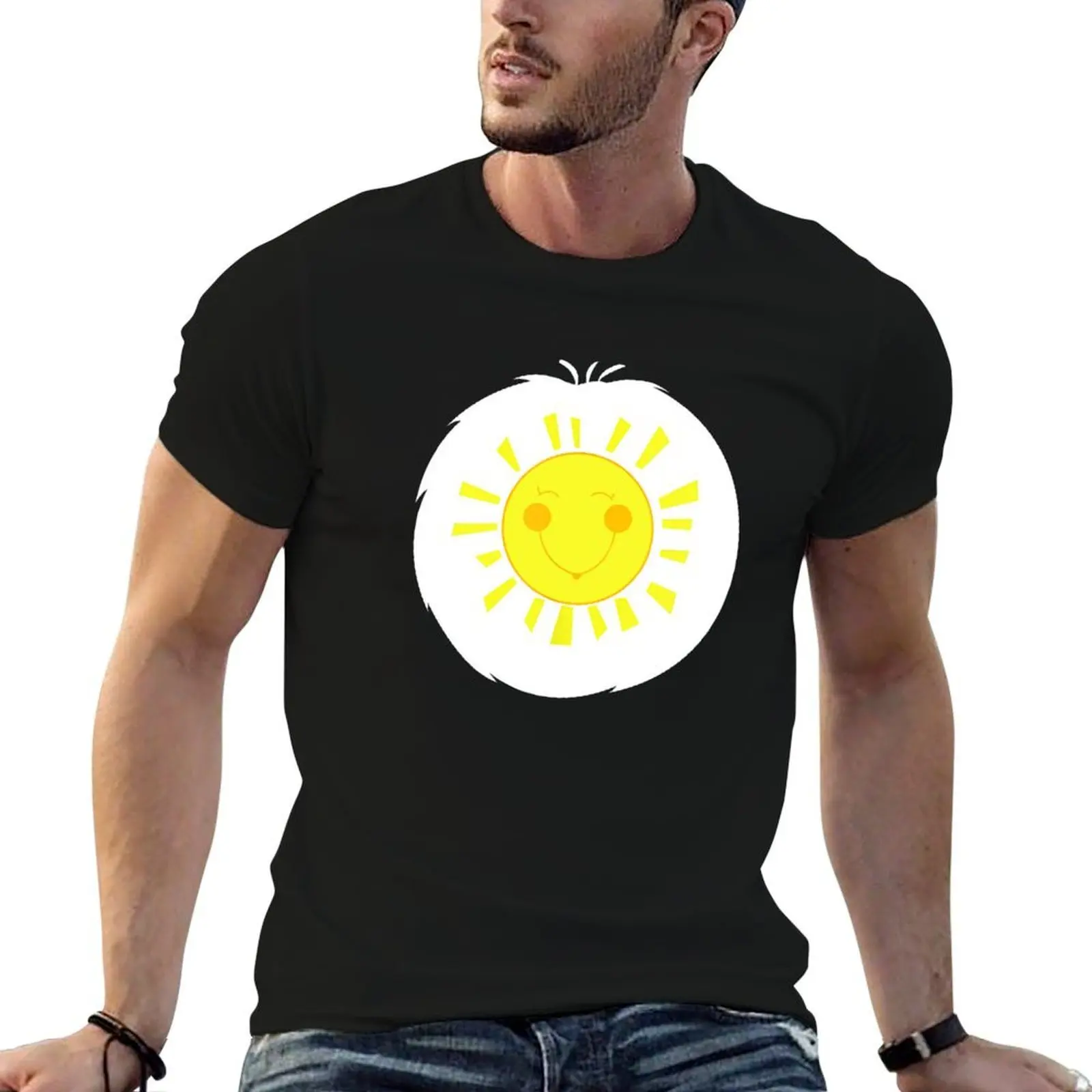 

I care Funshine and Bear halloween costume T-Shirt t shirt man designer t shirts for man cotton soft T-Shirt