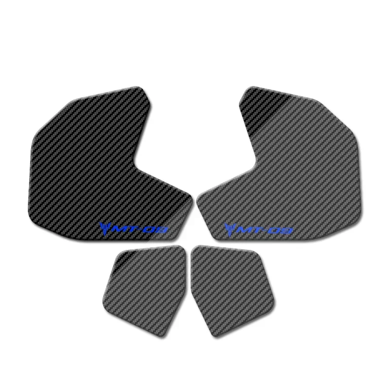 For FZ-09 FZ09 MT-09 MT09 MT 09 Motorcycle Non-slip Side Fuel Tank Waterproof Pad Stickers 2013-2020 2014 2015 2016 2017