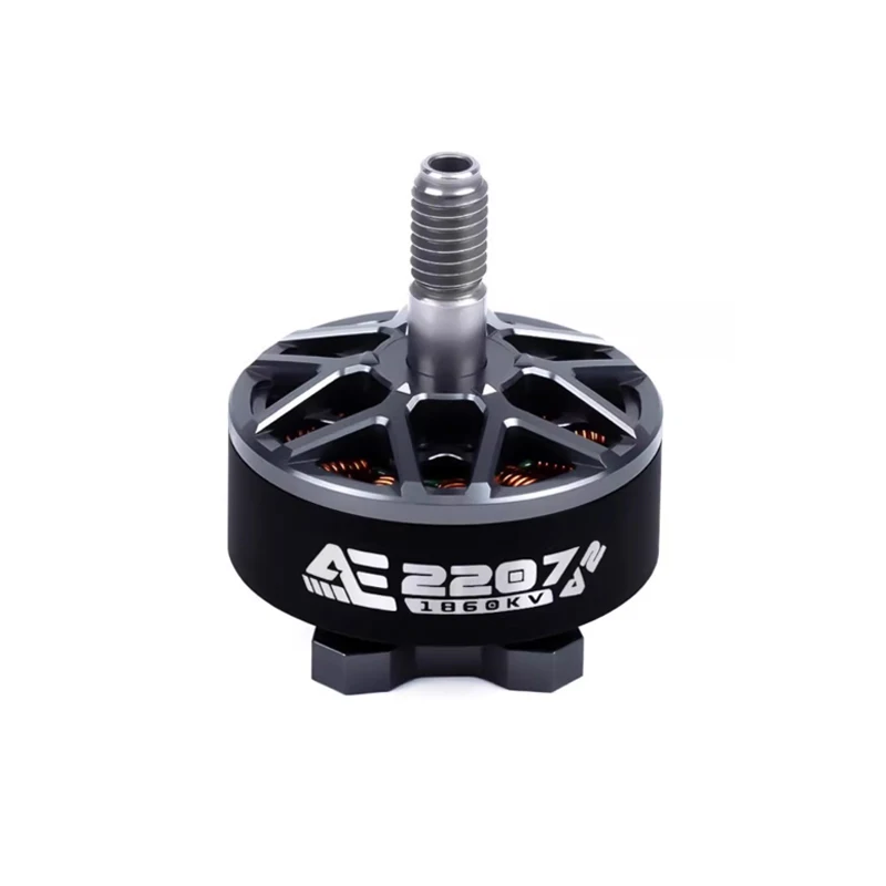 AXISFLYING AE2207 V2 18650KV 1960KV Brushless Motor 4~6S Lipo 5mm Shaft High Quality Motor Suitable for 5inch Propeller Drones