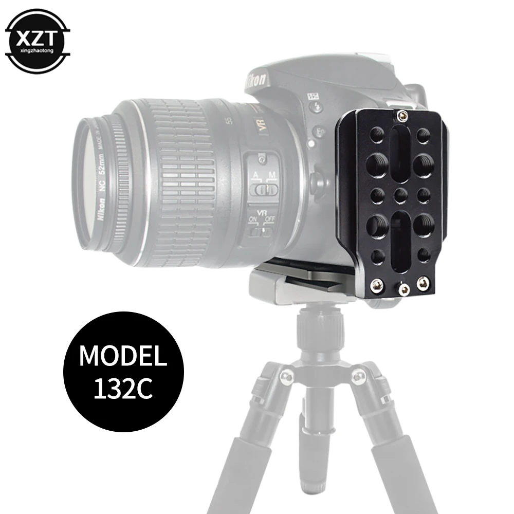 Universal Camera L Bracket Quick Release L Plate 1/4 Inch Screw Vertical Video for Nikon Canon Sony Fuji Camera Accessories