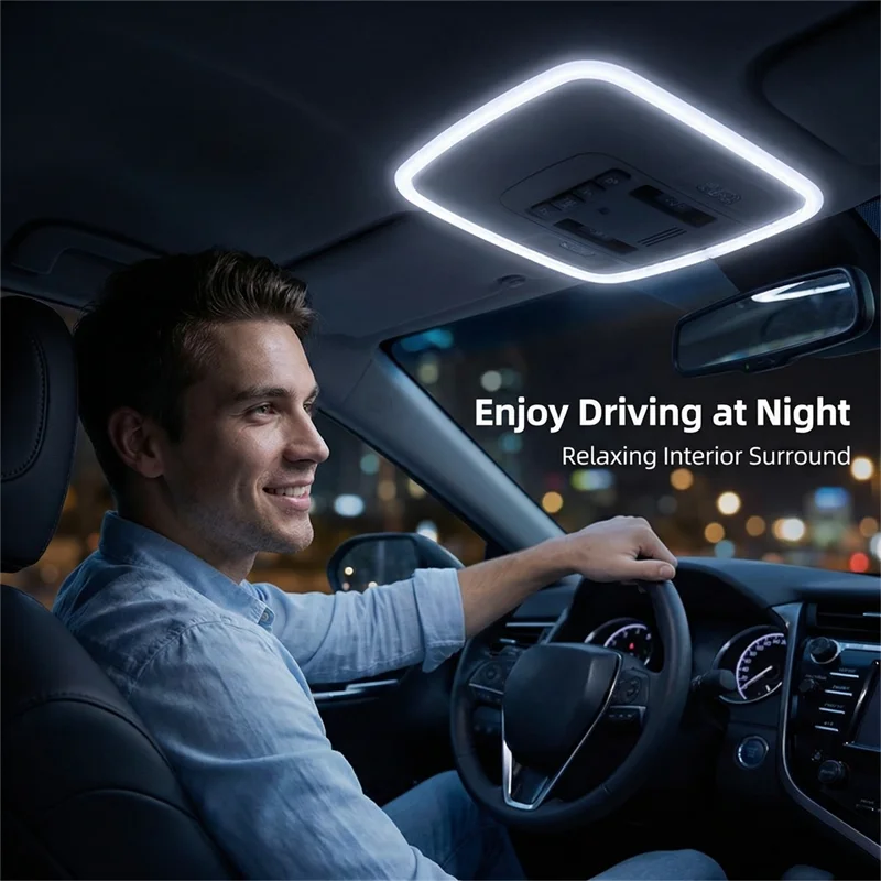 For Toyota Camry 2024 2025 Ceiling Reading Atmosphere Light Led Roof Reading Lamp Ambient Lamp Interior Modification Accessories