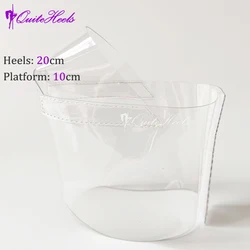 Durable Shoes Cover High Heels 17 20cm Super High Heels Pole Dancing Boots Protection Cover Training Shoes Protector Wear-Resist