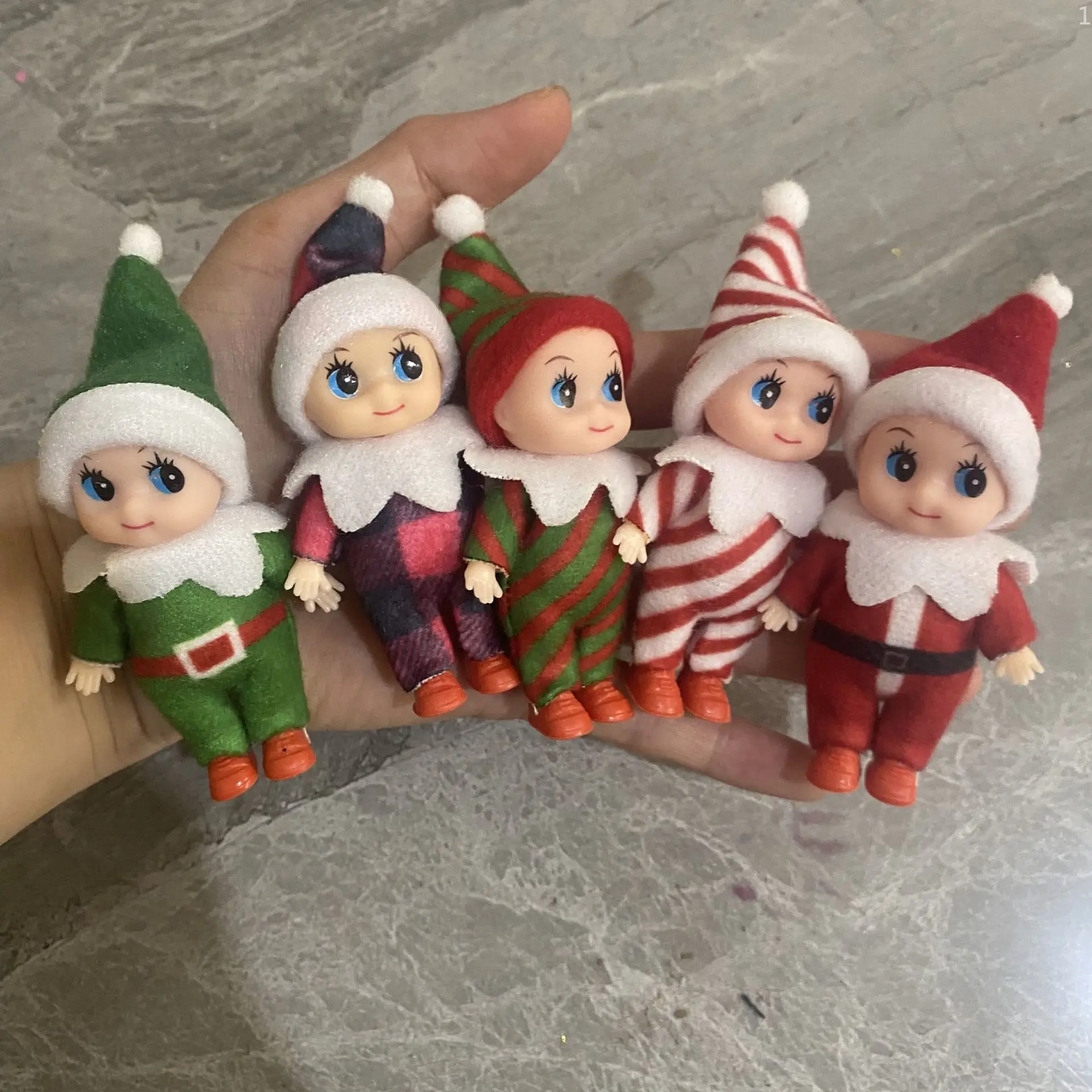 Christmas Bookshelf Elf Figurine Decoration, Taking You To Play The Fun Filled Christmas Carnival Season