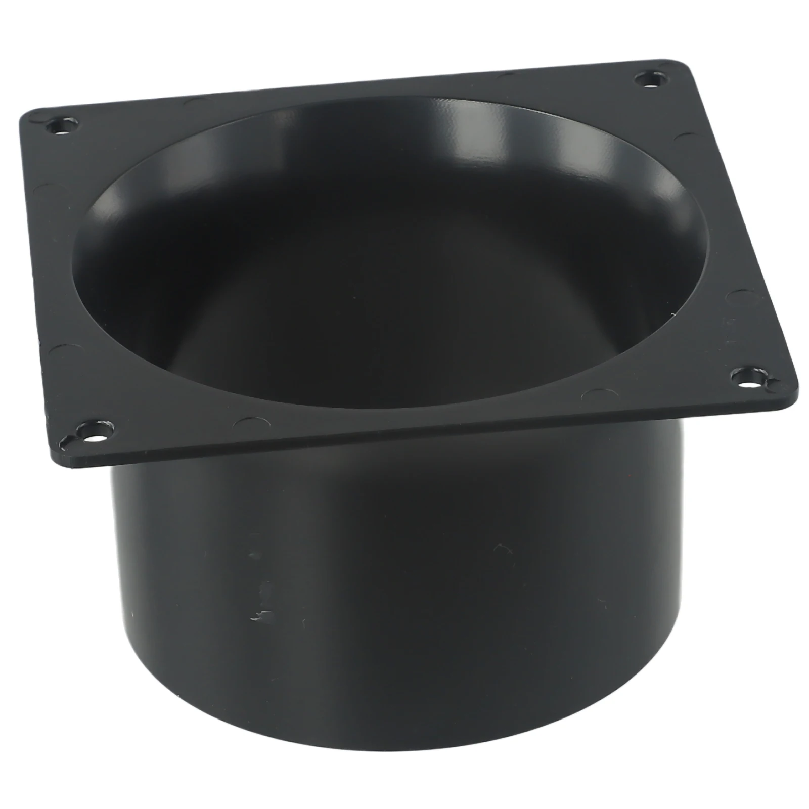 75/100/120MM Flange Connector ABS Wall Flange Connector Bottom Flange Fitting For Ventilation Pipe Air Ducting Connection