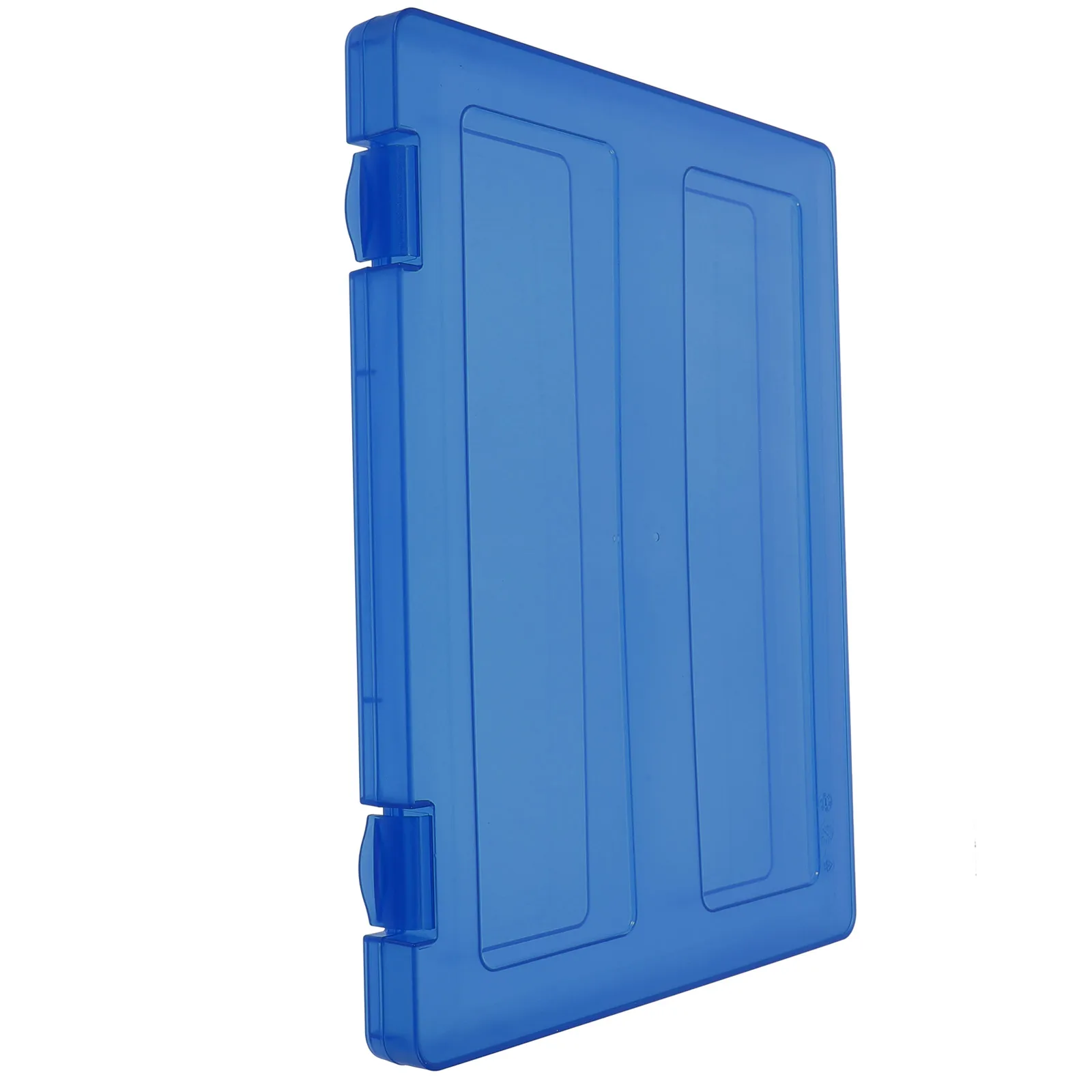 

Clear Transparent Certificate Storage Box Case Photos Postcards Business Cards Plastic Organizer Container With Lid Pp