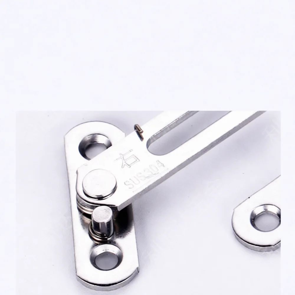Child Safety Window Catch Stainless Steel Adjustable Security Limiter Locking Device For Modern Home Window Hardware