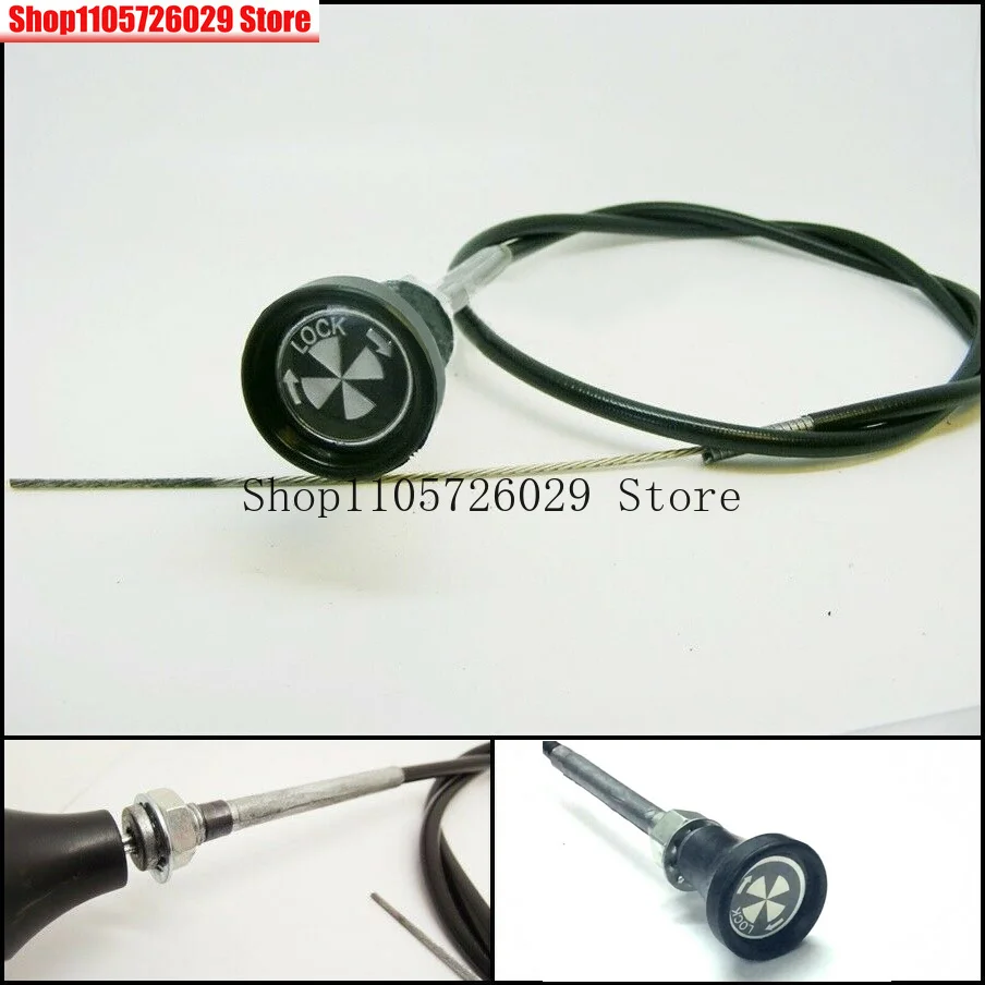 Classic Car Universal Choke Cable Pull Twist & Lock 60" Long Mini Kit Car BMC Car Choke Cable Automobiles Parts Accessories