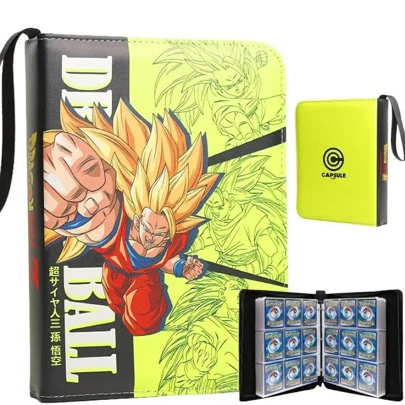 400pcs/900pcs Card Album Book Anime Dragon Ball Collection Card Storage Folder Hold Vegeta Iv Game Cards Binder Holder Gift