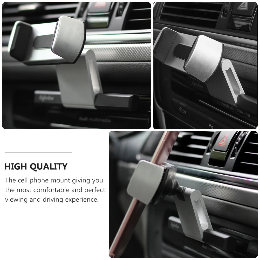 

Car Phone Holder Universal Fit For Most Smartphones Easy One-Hand Operation Cd Slot Mount For Gps Mobile Devices