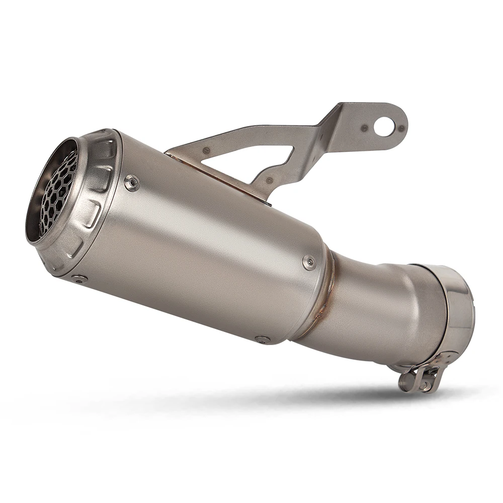 

Motorcycle Exhaust Modify Akra Slip on Line Muffler Stainless Escape Racing Line For BMW S1000RR 2019-2025 S1000R 2021-2025