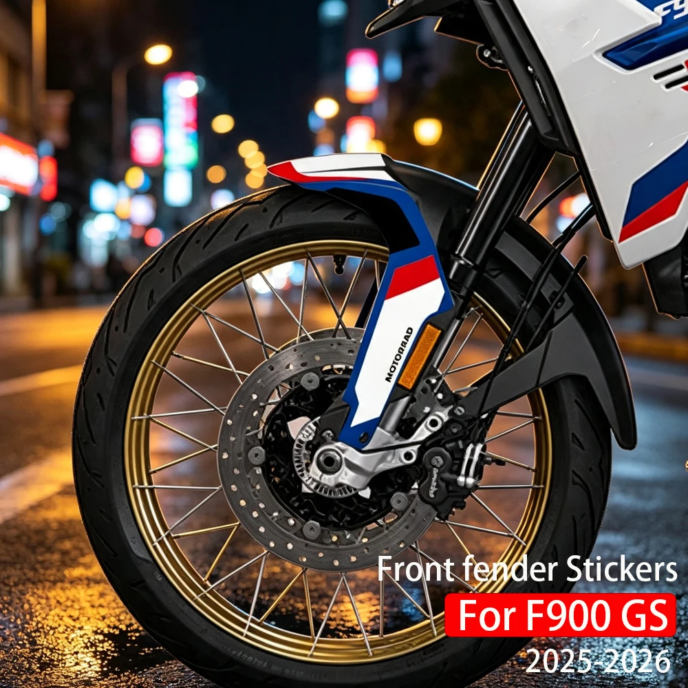 F900GS Personality Sticker For BMW F 900 GS 2025-2026 Motorcycle Front Fender waterproof scratch-resistant Decoration Sticker