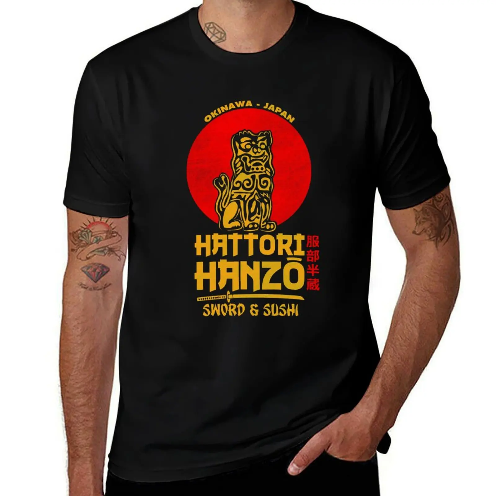 

Hattori Hanzo T-Shirt t shirts for man cotton funny cotton t shirts high quality