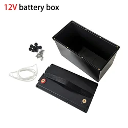 Lifepo4 Battery Storage Boxes Case 12V 50Ah 80Ah 90Ah 105Ah 120Ah 150Ah 180Ah 200Ah Solar Cells RV Yacht Battery Storage Boxes