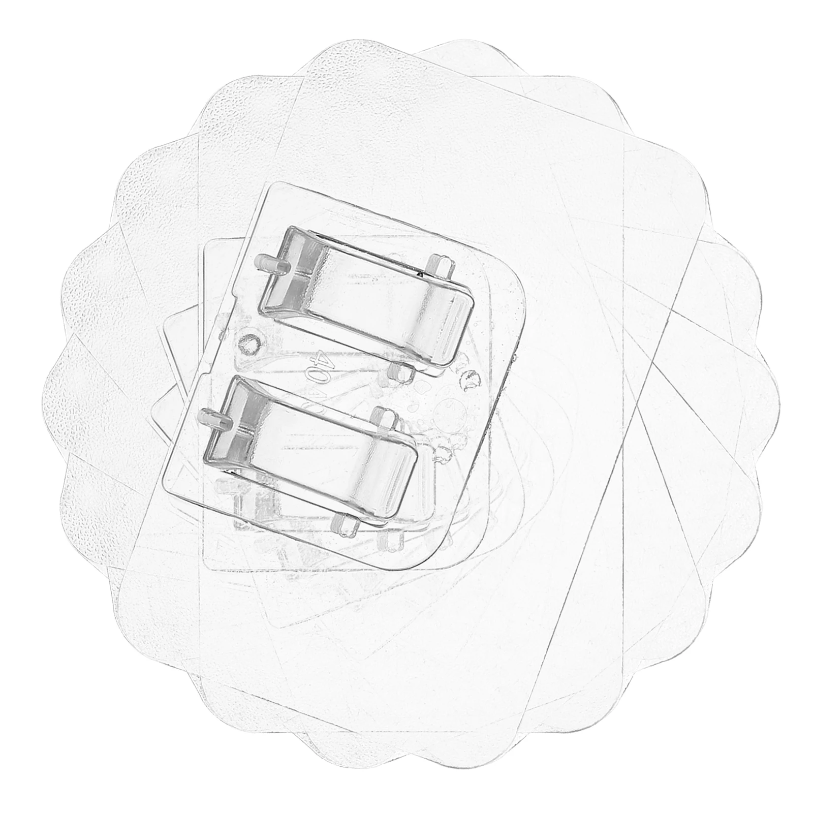 

40pcs Floor Mat Clips Car Floor Mat Protector Transparent Fixers Non Slip Carpet Holders Automotive Accessories