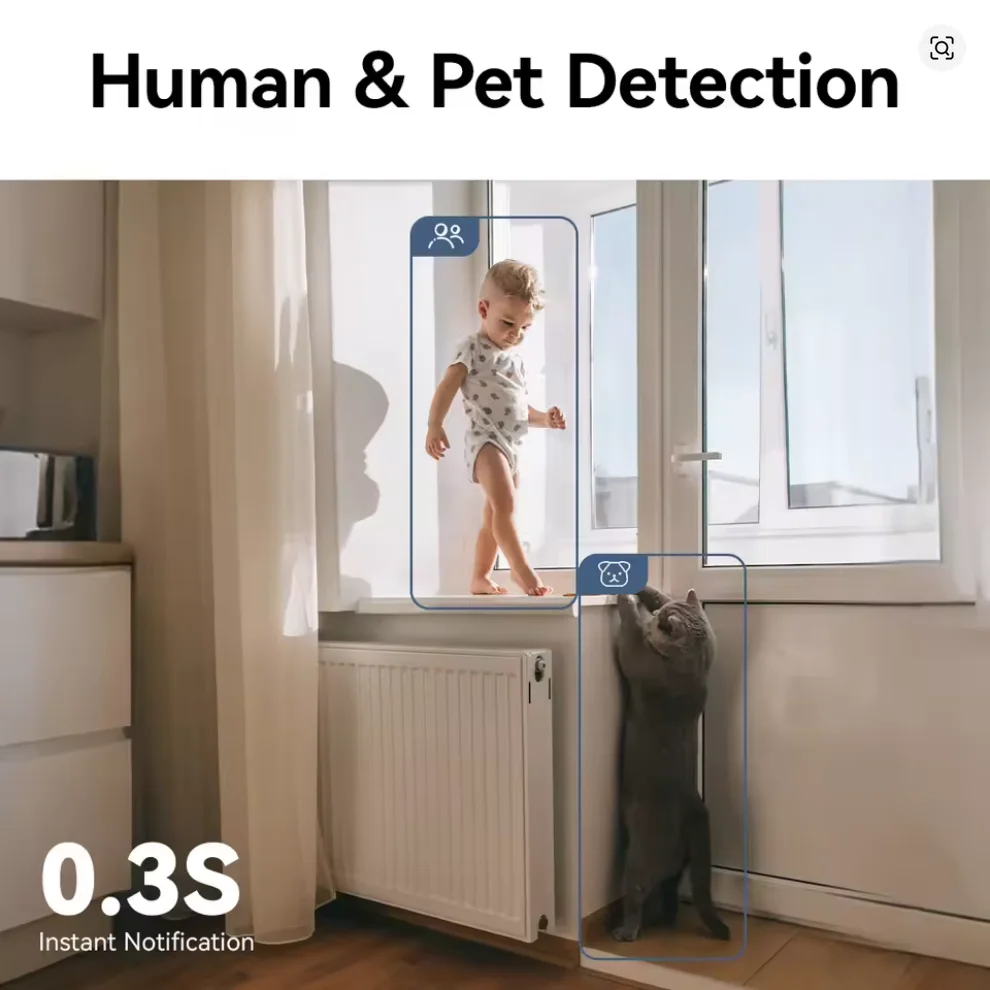 Imou Ranger 2C PRO 5MP 3K Wifi One-Touch Calll Human/Pet Detection Smart Full-Color Night Vision Security Surveillance IP Camera