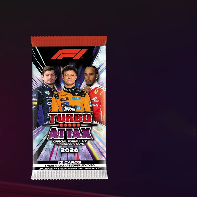 2026 Topps Turbo Attax F1 Star Card Racing Card Peripheral Driver Collection Card