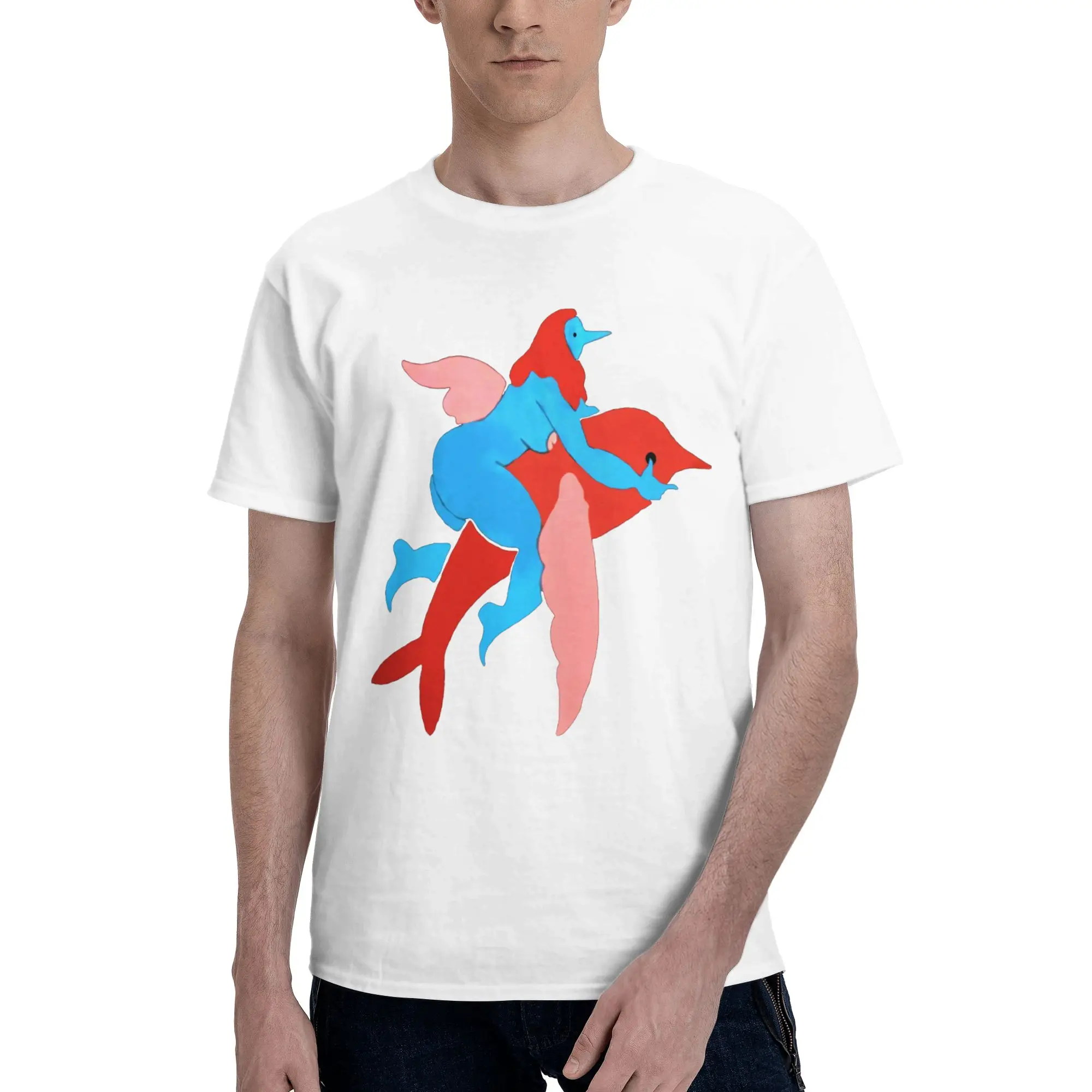 New Acuzzi Boys Parra Patta Hong Kong Style Reversible T-shirt Minimalist Vibe Shirt