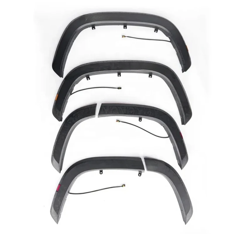 Premium Camo Pattern Wheel Arch Flares With Built-in Lights Fit 2023+ Sequoia Offroad Exterior Modification Auto Accessor
