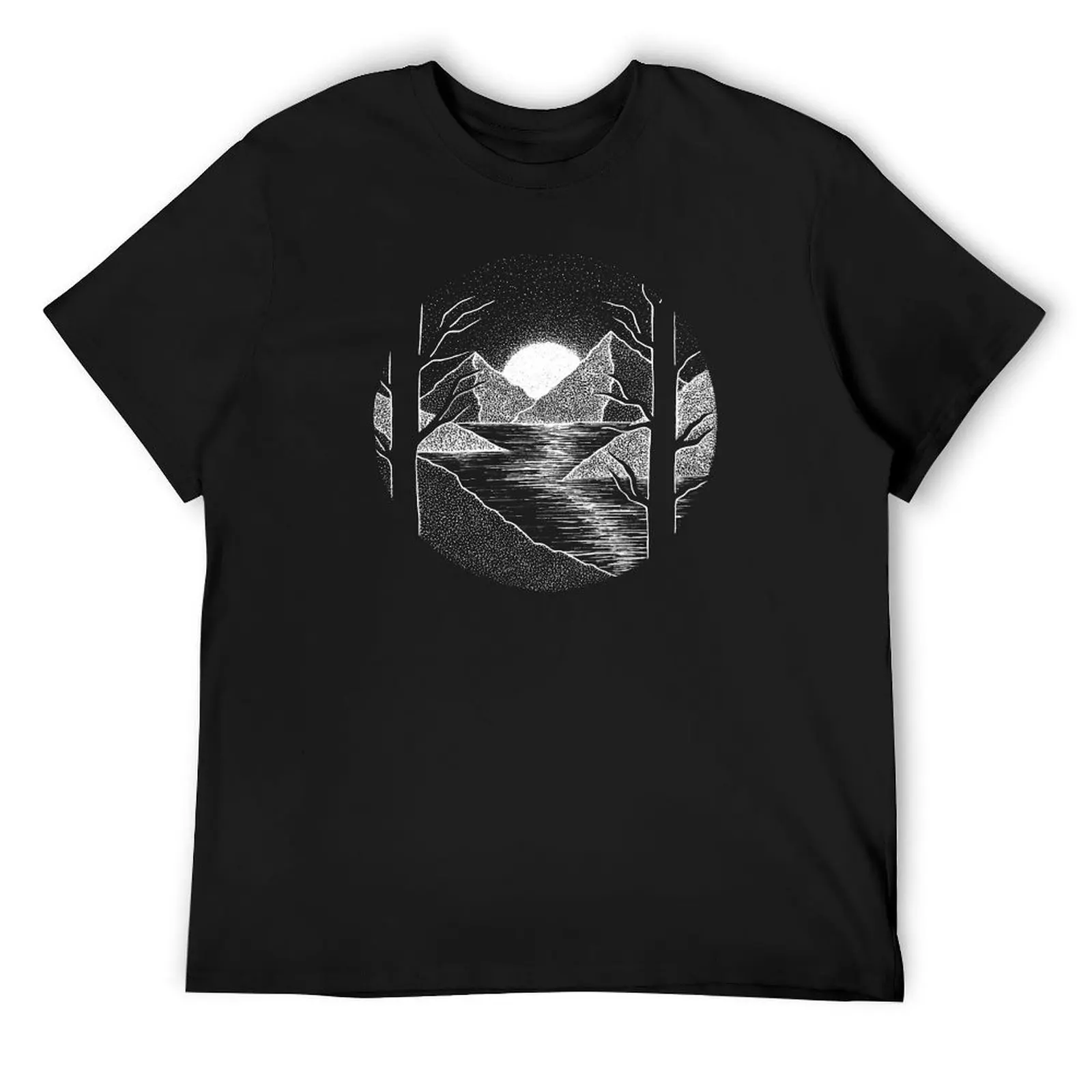 

Midnight Lake T-Shirt cute tops cotton graphic tees plus sizes men t shirt