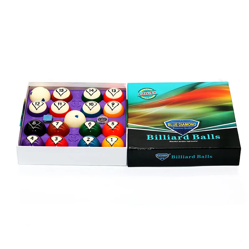 

Premium Quality 8A 2-1/4" Billiard Pool Ball 16pcs/box for Sale