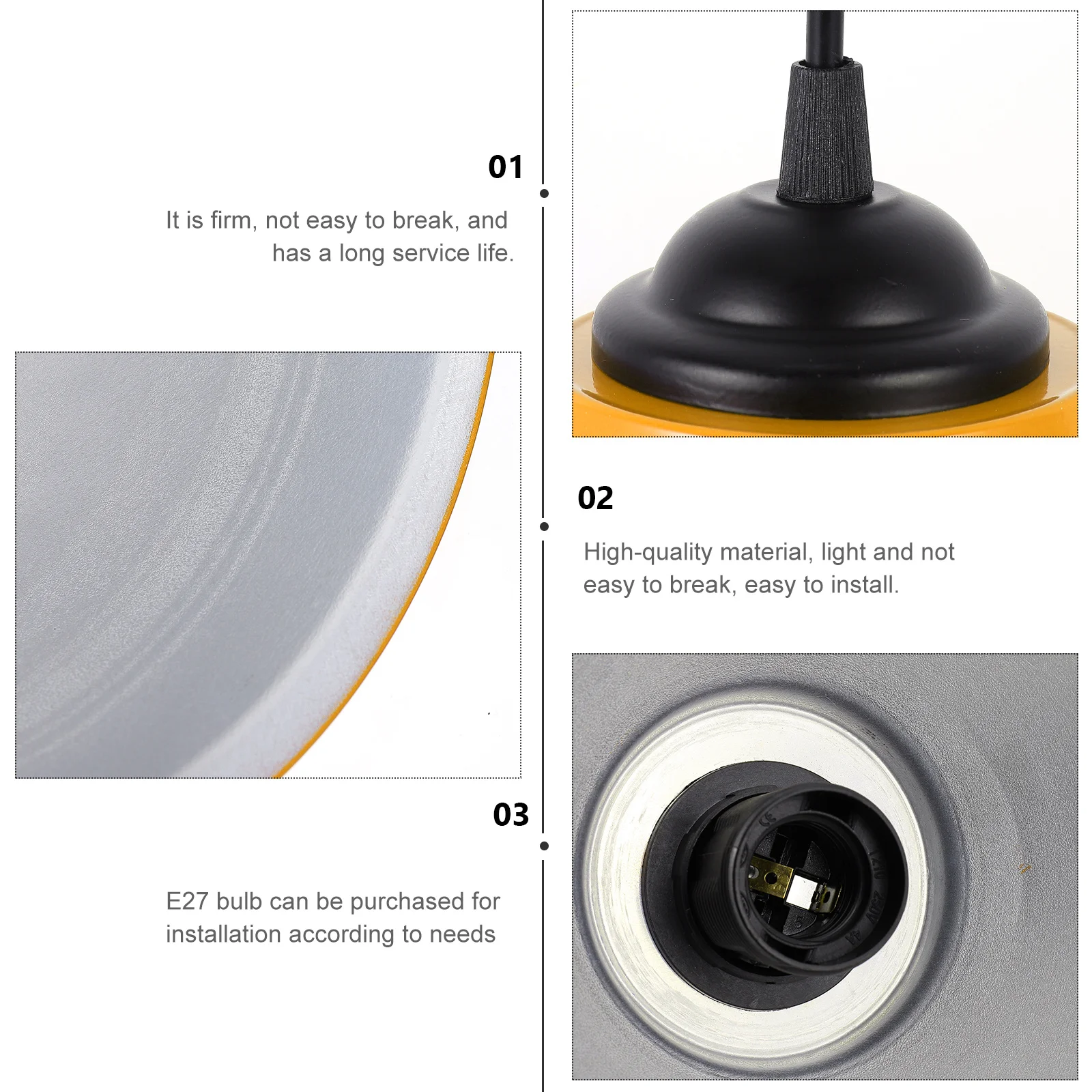 

1Pcs Elegant Ceiling Lamp Cover Fine Workmanship Durable Practical Warm Atmosphere Restaurant Bar Decor Ceiling Light Lampshade