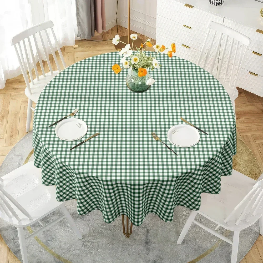 2D flat printing 59X59 inches / 150X150 centimeters. Circular tablecloth, suitable for parties and gatherings.zyc