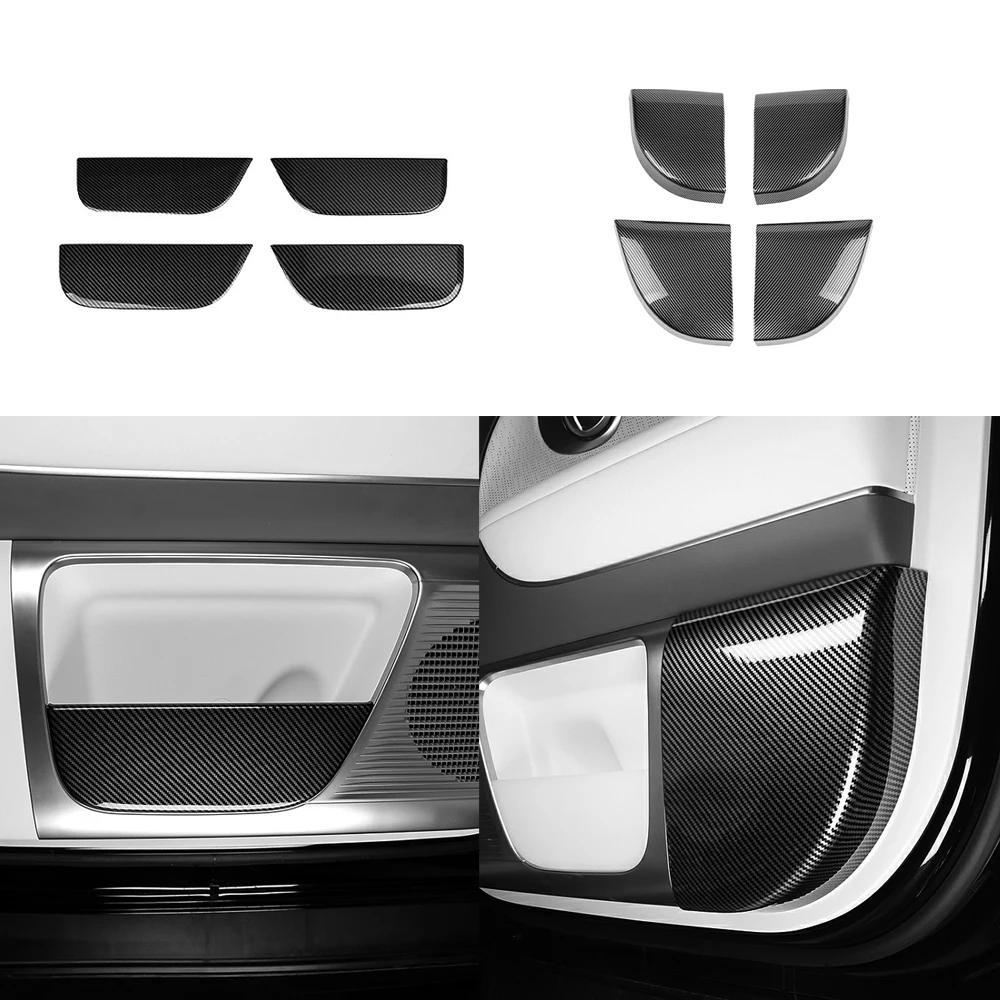 

For Hyundai IONIQ 9 2025 2026 Accessories 8PCS Car Door Anti Kick Pad Covers Frame Interior Inner Door Trim LHD/RHD